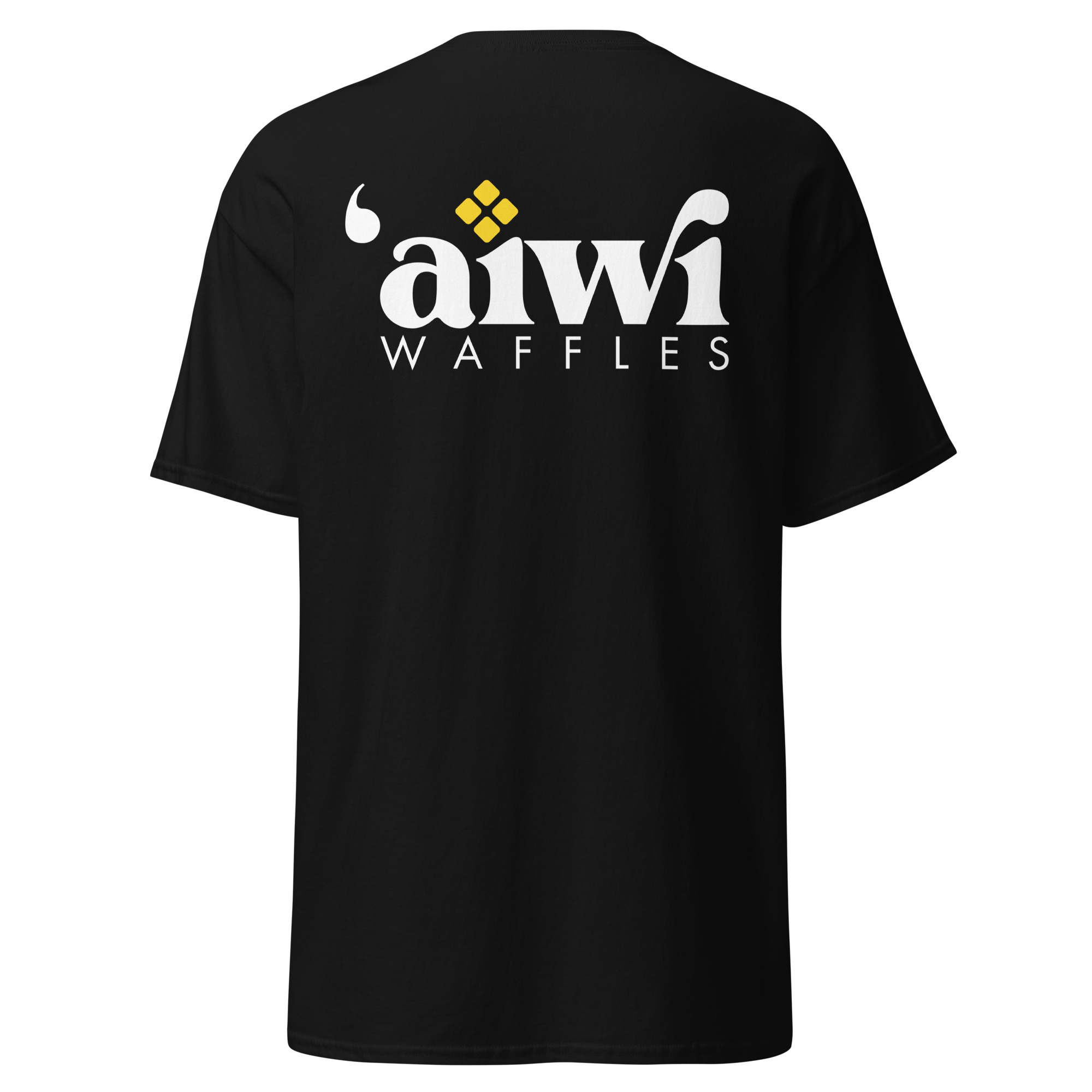 'Aiwi Waffles Black Unisex T-Shirt