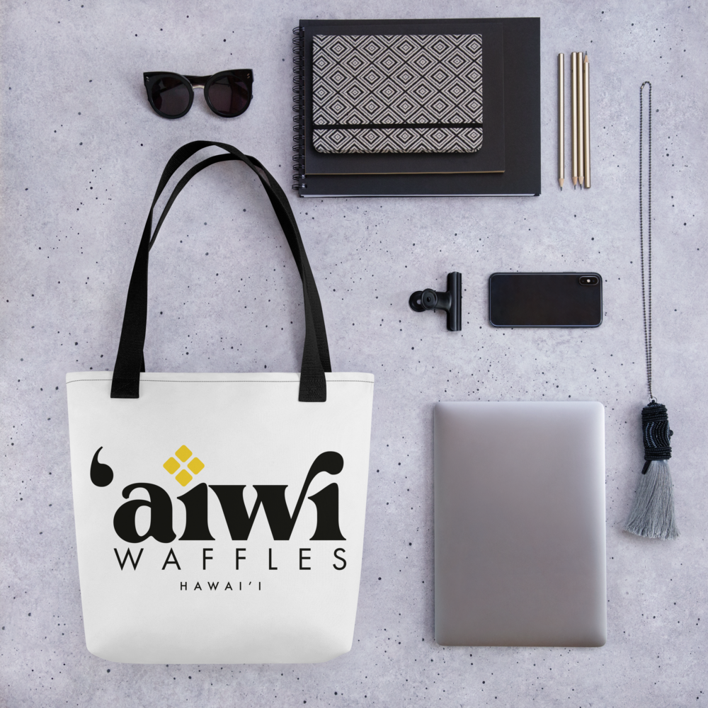 'Aiwi Waffles Tote Bag